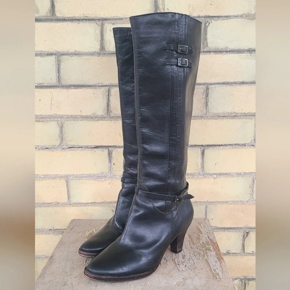 Vintage Frye Heeled Boots - Picture 11 of 11